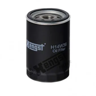 Filtre à huile HENGST FILTER H14W36 pour FORD MONDEO 1.8 i - 115cv