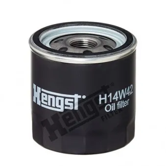Filtre à huile HENGST FILTER H14W42