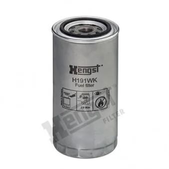 Filtre à carburant HENGST FILTER H191WK pour DAF LF 45 FA 45,180 - 185cv