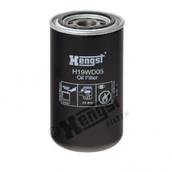 HENGST FILTER H19WD05 - Filtre à huile