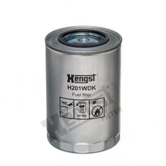 Filtre à carburant HENGST FILTER H201WDK pour IVECO STRALIS AS260S56P - 560cv
