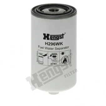 Filtre à carburant HENGST FILTER H296WK pour DAF F 2600 FA 45,160 - 160cv