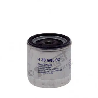 Filtre à carburant HENGST FILTER H30WK02 pour IVECO EUROTECH MP 180 E 42 - 420cv
