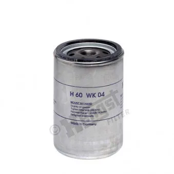 Filtre à carburant HENGST FILTER H60WK04 pour DEUTZ-FAHR AGROPRIMA DX 4,51 - 82cv