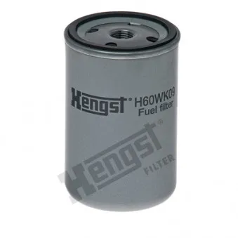 Filtre à carburant HENGST FILTER H60WK09 pour IVECO EUROSTAR LD 240 E 38 - 375cv