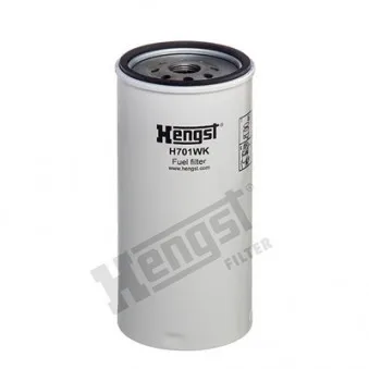 Filtre à carburant HENGST FILTER H701WK pour IVECO TRAKKER AD380T45 - 451cv