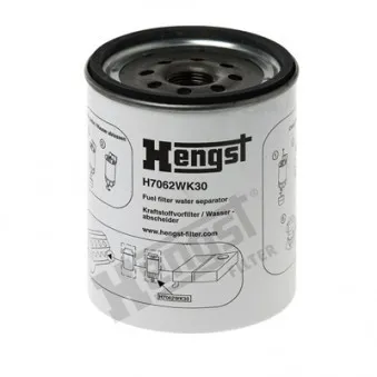 Filtre à carburant HENGST FILTER H7062WK30 pour MERCEDES-BENZ UNIMOG FL 290-18 - 290cv