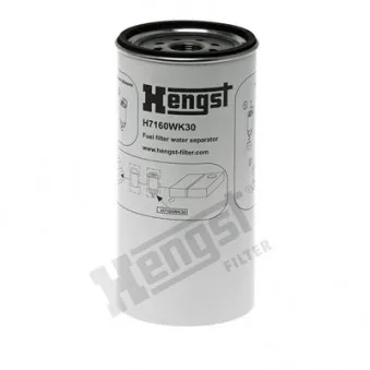 Filtre à carburant HENGST FILTER H7160WK30 pour SCANIA P,G,R,T - series P 280 - 280cv