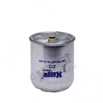 Filtre à huile HENGST FILTER Z12 D64 pour DAF F 2600 FAS 95 XF 530 - 530cv