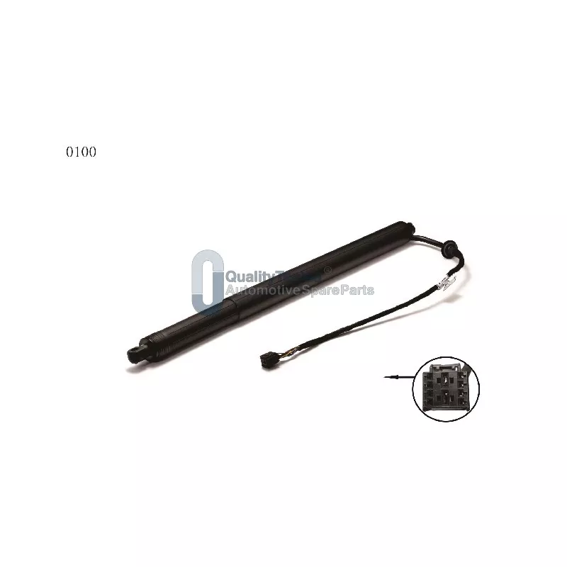 Vérin de hayon, de coffre JAPANPARTS ZQ0100 - Visuel 1