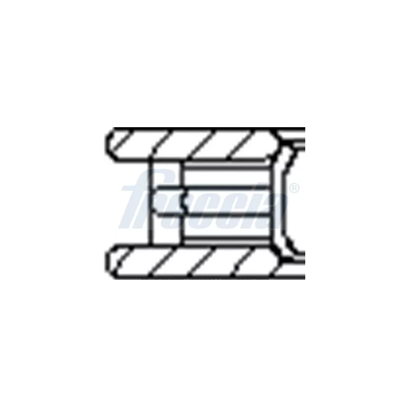 Jeu de segments de pistons FRECCIA FR10-079500 - Visuel 2
