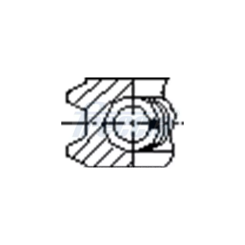 Jeu de segments de pistons FRECCIA FR10-510900 - Visuel 2