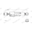 MONROE CB0292 - Amortisseur, suspension de la cabine