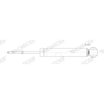 Jeu de 2 amortisseurs arrière MONROE OEM 4060A045