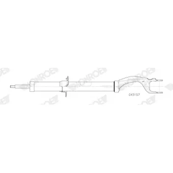 MONROE G43157 - Amortisseur avant gauche