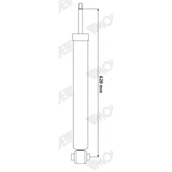 Jeu de 2 amortisseurs arrière MONROE OEM 2473200031