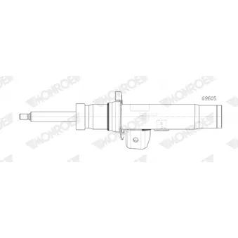 MONROE G9605 - Amortisseur avant droit