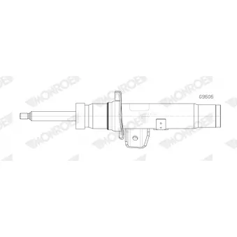MONROE G9606 - Amortisseur avant gauche
