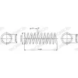 Ressort de suspension MONROE [SP4657]