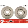 Jeu de 2 disques de frein avant TRW [DF4796]