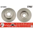 Jeu de 2 disques de frein arrière TRW [DF4805]