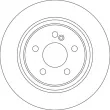 TRW DF4805 - Jeu de 2 disques de frein arrière