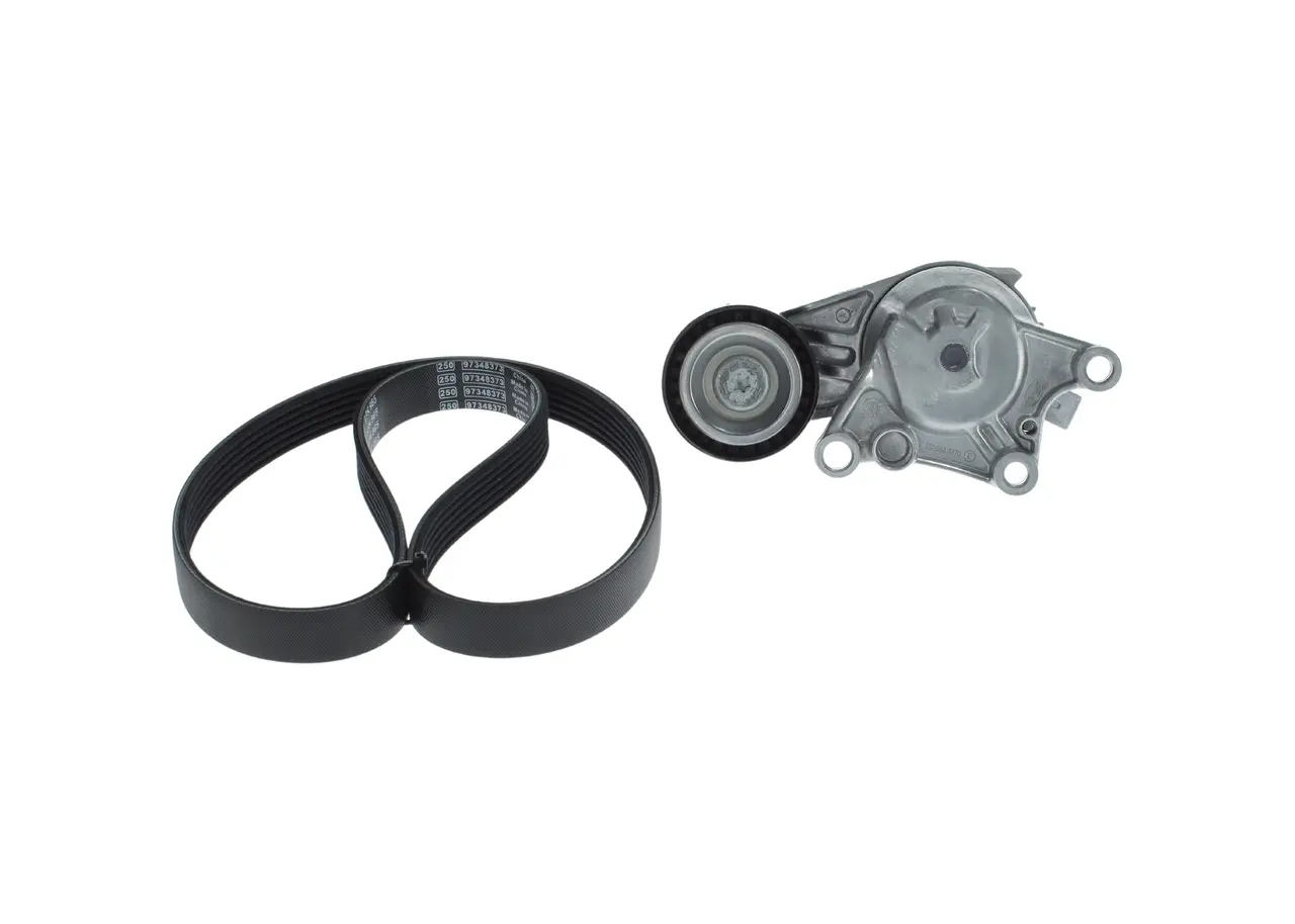 Jeu de courroies trapézoïdales à nervures BOSCH 1 987 600 724 pour CITROEN JUMPY 1.6 BlueHDi 115 - 115cv