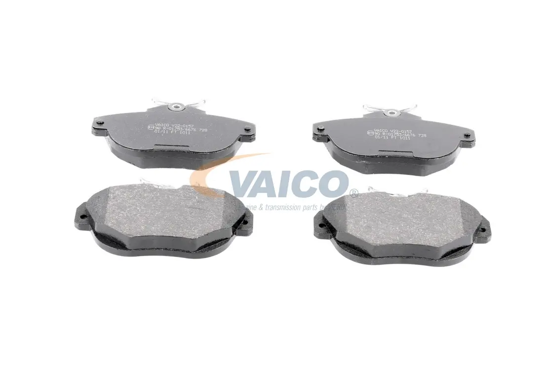 Jeu de 4 plaquettes de frein arrière VAICO OEM 425329