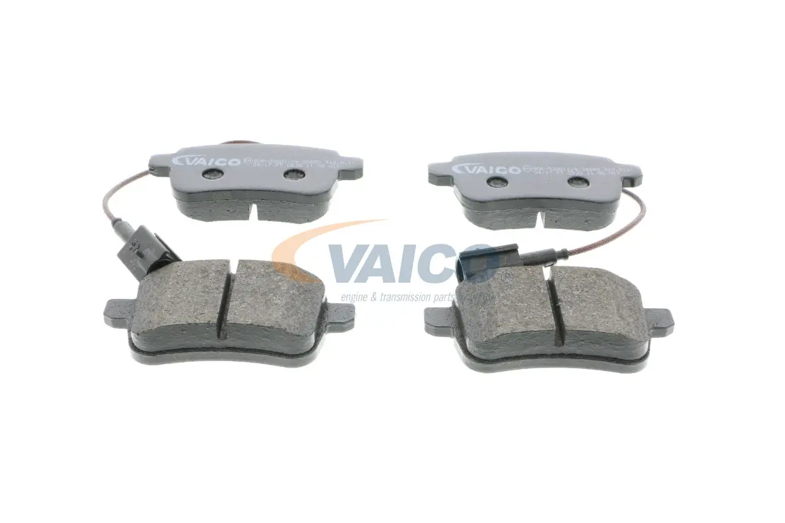 Jeu de 4 plaquettes de frein arrière VAICO OEM 77365357