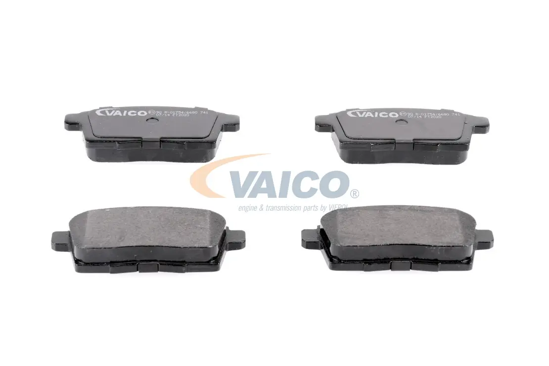 Jeu de 4 plaquettes de frein arrière VAICO OEM L2Y62648Z