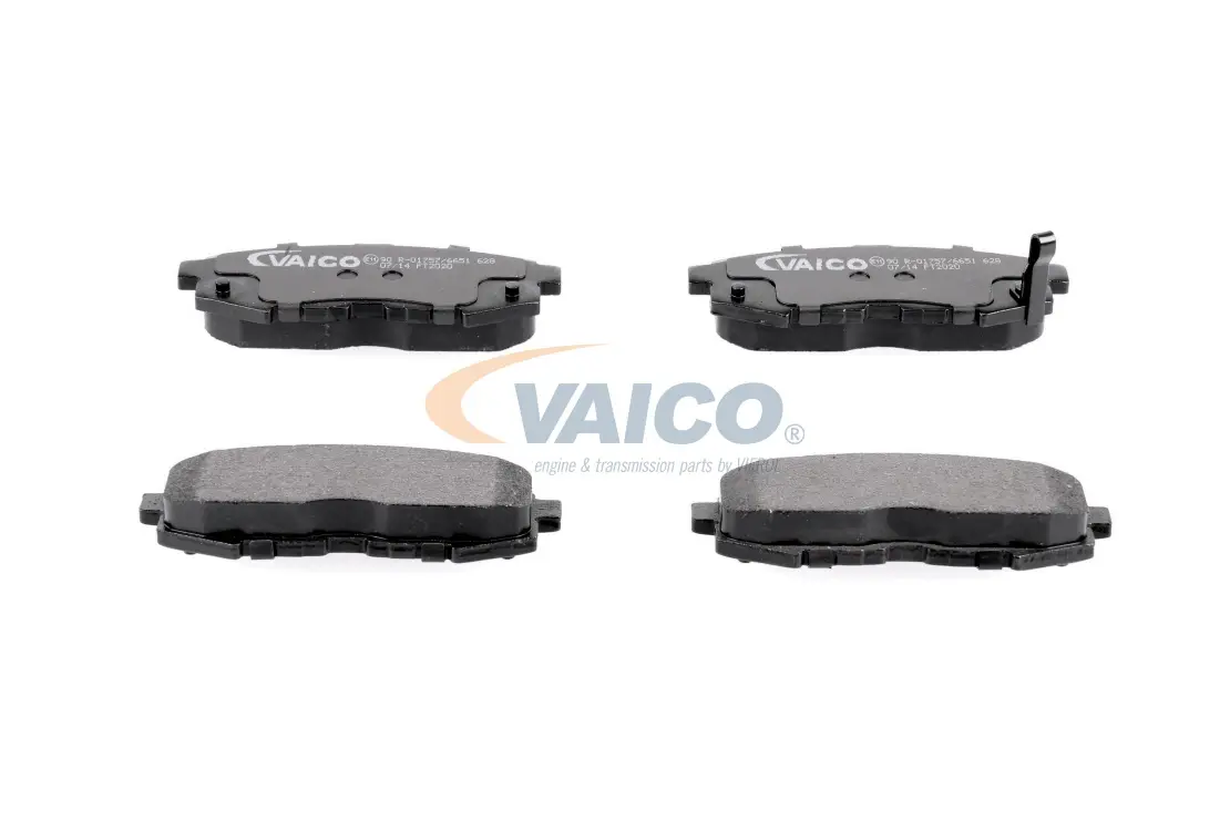 Jeu de 4 plaquettes de frein arrière VAICO OEM LEY42648Z Jeu de 4 plaquettes de frein arrière VAICO OEM LEY42648Z