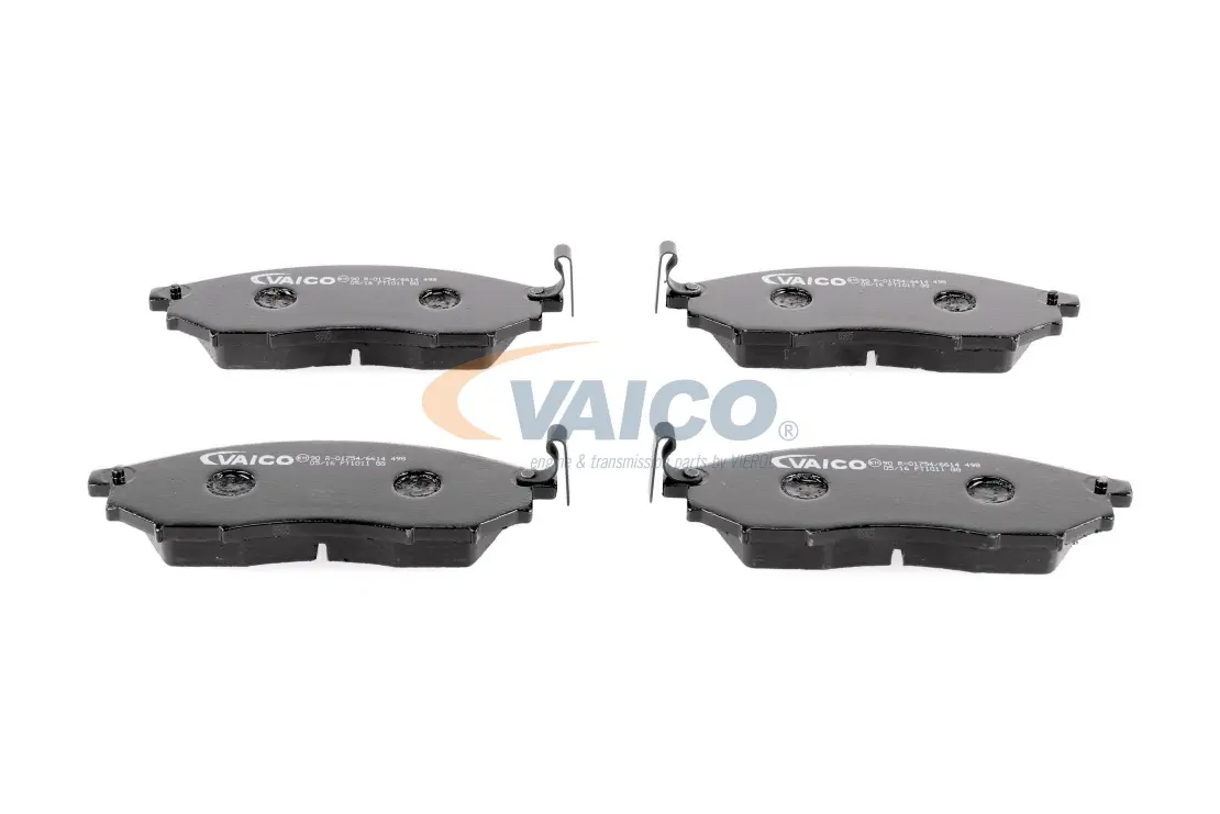 Jeu de 4 plaquettes de frein avant VAICO OEM D10605X00A Jeu de 4 plaquettes de frein avant VAICO OEM D10605X00A
