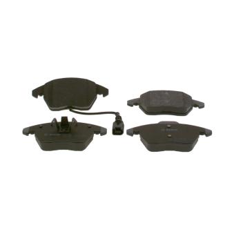 Jeu de 4 plaquettes de frein avant BOSCH [0 986 424 797]