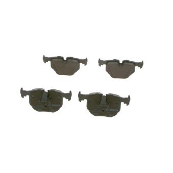 Jeu de 4 plaquettes de frein arrière BOSCH [0 986 494 006]