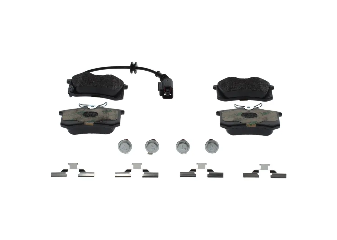 Jeu de 4 plaquettes de frein arrière BOSCH 0 986 494 598 pour MAZDA 6 1.9 TDI - 110cv