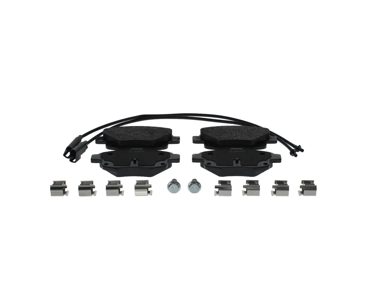 Jeu de 4 plaquettes de frein avant BOSCH 0 986 494 614 pour KIA OPIRUS 2.2 TDCi - 110cv