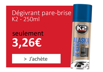 Dégivrant pare-brise K2