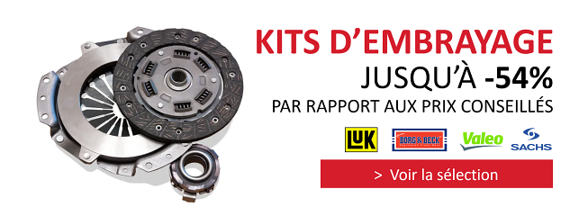 Embrayage / kit d'embrayage pas cher