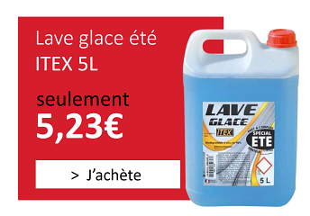 Liquide lave glace été pas cher