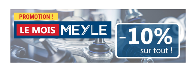 Le mois Meyle, -10% sur tout !