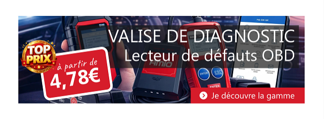 Lecteur de défauts - valise OBD pas cher